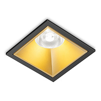 Потолочные светодиодные светильники Led technology NEW KUB IN 11.30 W FW NO DIM золотой + черный