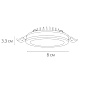 A8430PL-1WH Arte Lamp Tabit точечный встраиваемый светильник LED 1х7W 530Lm 4000K — фото 4