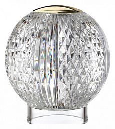 5008/2TL Odeon Light Crystal настольная лампа, 2Вт, 4000K, 180лм, золото