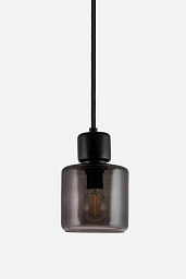 644356 Globen Lighting Dot подвесной светильник с дымчатым цилиндрическим плафоном