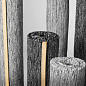 1820-0100 Bjrk Design House Stockholm Прямоугольный коврик светло-серого оттенка компактного размера — фото 3