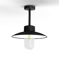 Belcour N° 2; Clear glass E27 60W; Dark black