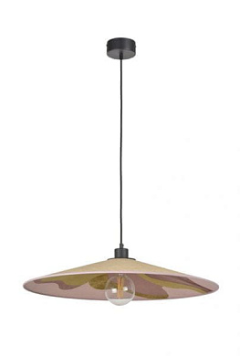 подвесной светильник с коническим металлическим плафоном