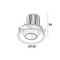 28413 9200 B Delta Light ENTERO RD-M WALLWASH Встроенный точечный светильник — фото 1
