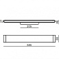 9176M Linea Light Satori AP M средний линейный светильник белый — фото 3
