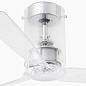 33393WW Faro barcelona MINI TUBE FAN потолочный вентилятор без подсветки хром — фото 2