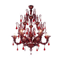 Люстра Diamantei Venini, на 6 ламп, Ø100 см 99.29.01.06