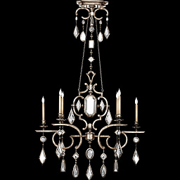 725940-3 Encased Gems 50" Oval Chandelier люстра, Fine Art Lamps