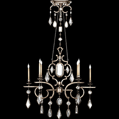 725940-3 Encased Gems 50" Oval Chandelier люстра, Fine Art Lamps