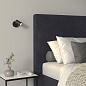 1286079 Ascoli Single Switched Astro lighting светильник для чтения матовый чёрный — фото 1