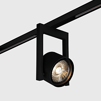 diapason 120 on-track 48V, black, 3000K, CRI90, flood 24°, ON/OFF