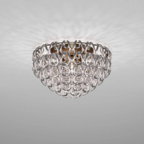 Потолочный светильник GIOGALI 60 CRYSTAL SILVER MATT BRONZE 1 E27 CE 1