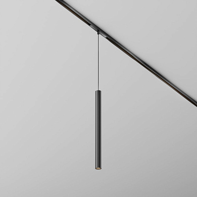 Трековый светильник Maytoni Focus Led 7W 700лм Черный TR245-7W4K-B