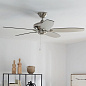 52" Renew Energy Star Fan Brushed Stainless Steel люстра-вентилятор 330164BSS Kichler — фото 1