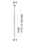Подвесной светильник Index Metal Lux, LED — фото 3