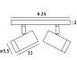 Потолочный светильник Lungo Square Davidts — фото 7