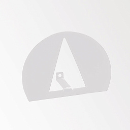 TIGA V-PLATE W Delta Light ACCESSORIES Крепёжная пластина V-образная, белый цвет
