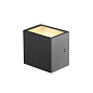 1002032 SLV SITRA CUBE WL anthracite 3000K настенный кубический светильник — фото 2