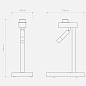 Настенный светильник для чтения Astro Lighting Venn Table бронза — фото 7