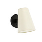 20031-88 LUPE BLACK WALL LAMP BEIGE LAMPSHADE настенный светильник Faro barcelona