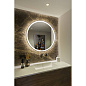 1007202 SLV TRUKKO 80 WL round chrome/black настенный светильник — фото 6