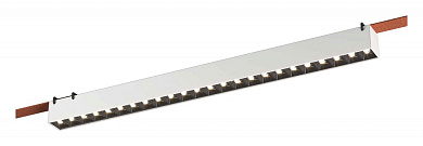 линейный трековый светильник продолговатой формы с направленным освещением для ременной системы 48V