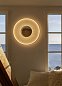 Настенный светильник Iris Mirror 60 DCW éditions, с зеркалом, белый, зеркало в центре IRIS W Mirror 60 2700K — фото 1