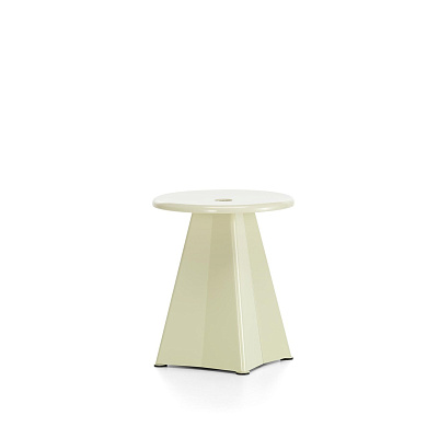21205888 Tabouret Metallique Vitra Табурет металлический белый глянцевый
