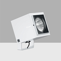 iPro Spotlight with bracket - Warm White LED - DALI - Very Wide Flood optic 59.2W 6376lm - 3000K - DALI-2