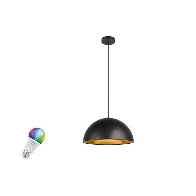 Подвесной светильник SLV FORCHINI M 40 SMART SET, Ø400 мм, с умной лампой Zigbee RGBW E27