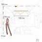 10388P/B Brass Loft it Thread подвесной светильник 44W 3080lm 3000K — фото 5
