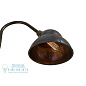 NOVO LARGE OUTDOOR SIGN LIGHT Настенный светильник из латуни ручной работы Mullan Lighting MPL011PCBLK