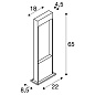 1002956 SLV FLATT POLE 65 FL CCT IP65 anthracite уличный стоечный светильник — фото 6