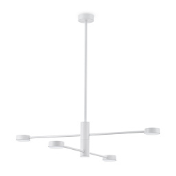 FR5363CL-04W Freya Tactic потолочный светильник с перекрещенными планками и LED-модулями белого цвета