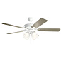 52" Basics Pro Premier Fan White люстра-вентилятор 330016WH Kichler — фото 1