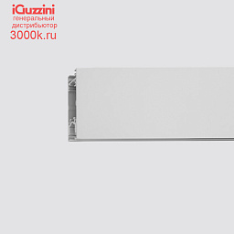 QT52 iGuzzini Low voltage track встраиваемый низковольтный трековый светильник белый для магнитного трека 48V