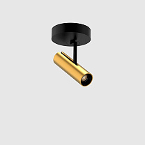holon 40 directional single surface mounted, brushed gold