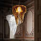 Slamp Aria SP M LED элегантная люстра прозрачный ARISM00TRS01T00E27EU — фото 6