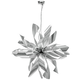 754269 Lightstar Turbio подвесной светильник с лепестками из чёрного металла