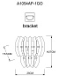 A1054AP-1GO Arte Lamp Ella настенный светильник E14 1х40W — фото 4