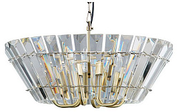 A1072SP-6AB Arte Lamp Florizel подвесная люстра с коническими хрустальными элементами