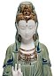 Фарфоровая статуэтка богини Гуаньинь Kwan Yin Lladro, зелёная 01001941 — фото 1