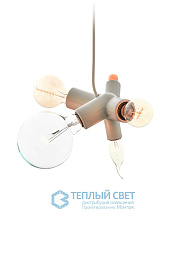 8718282299518 Moooi Cluster подвесной светильник с фигурным корпусом и лампой открытого типа