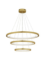 Triac Dimmable Brass Gold Aluminium & Acrylic LED 108 Watt 220-240 Volt 2244Lm 3000K IP20 D: 80 H: 120 cm