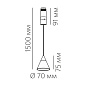 Подвесной светильник HOLE TAPER 5.30 B Led Technology — фото 1