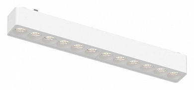 магнитный трековый светильник прямоугольной формы белого цвета для магнитного трека 48V