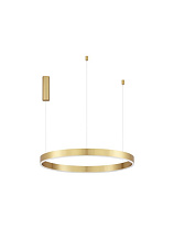 Dimmable by Remote Control 2700-6000K Brass Gold Aluminium & Acrylic LED 50 Watt 220-240 Volt 3684Lm IP20 D: 80 H: 200 cm