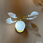 Бра Crystal Lux COLIBRI AP1 GOLD — фото 3