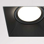 Dot Maytoni встраиваемый светильник DL042-01-SQ-B черный