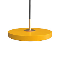 Asteria Micro Saffron Yellow w. Dim 15 x 5,7cm, 2.7m cordset